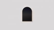 Oxygen 3-0106-15 - AVIOR 22x44 ARCH LED MIRROR - BK