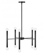 Lark Canada 83198BK - Medium Multi Tier Convertible Chandelier