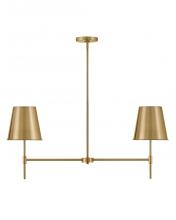 Lark Canada 83445LCB - Small Two Light Linear