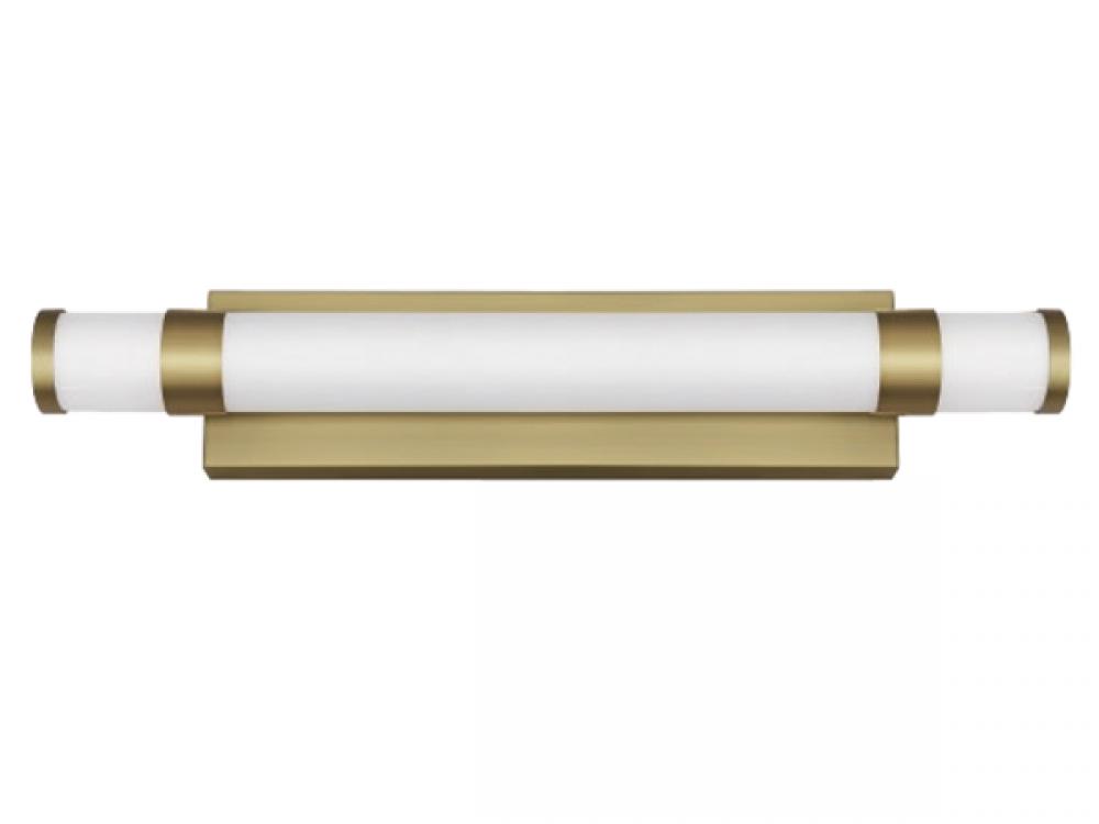 Vanity Wall Satin Brass