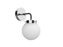 Vinci Lighting Inc. WS1718-1CH/BKOP - Bianca Wall Sconce Chrome/Black