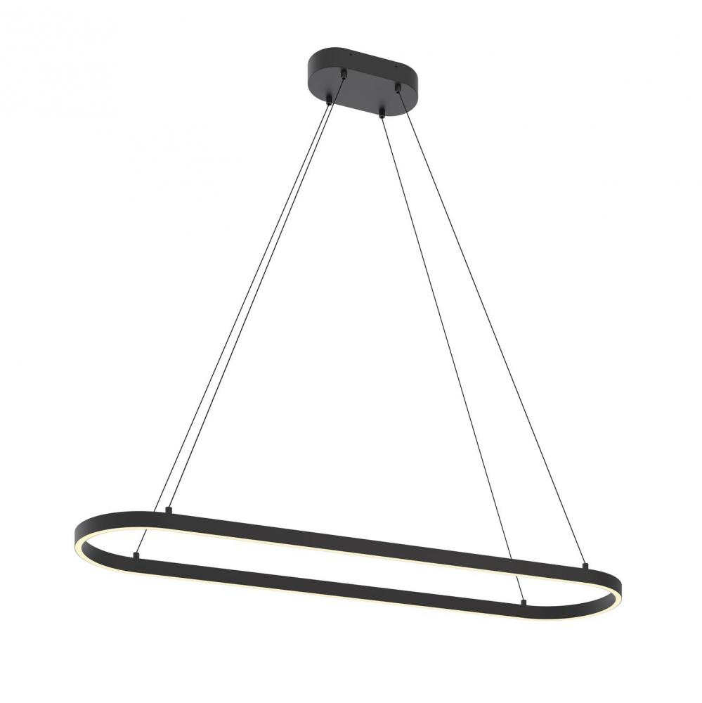 Glo 48&#39;&#39; Linear Pendant LED 40W 120V BK