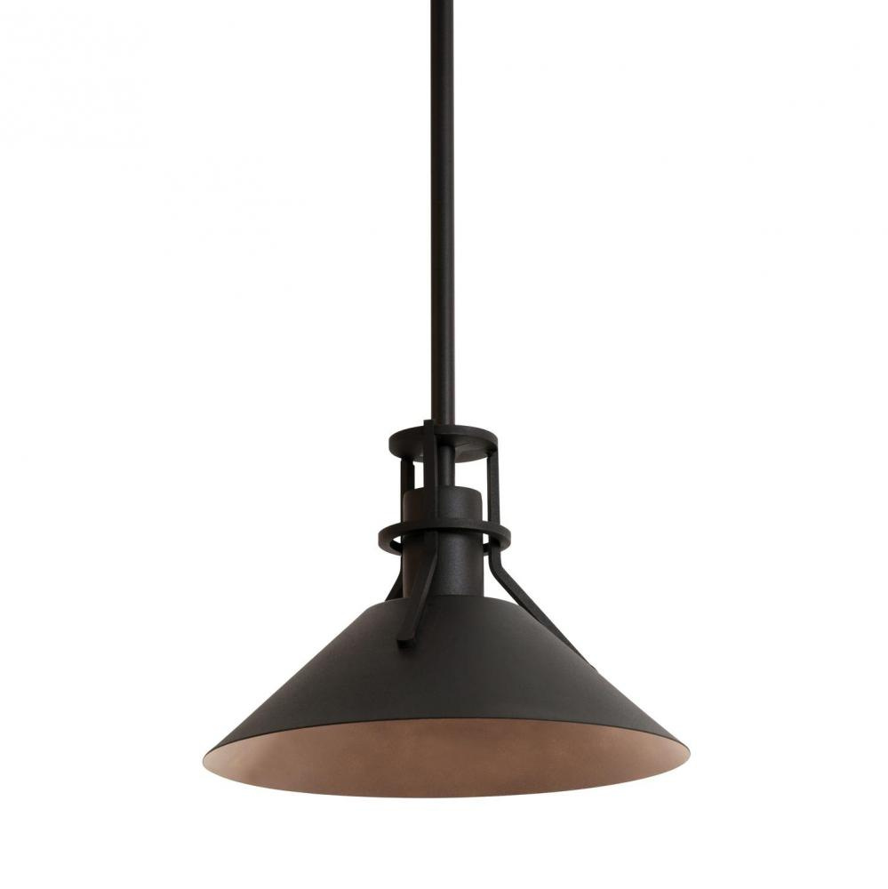 Gus 10&#39;&#39; Outdoor Pendant LED 12W 120V BK
