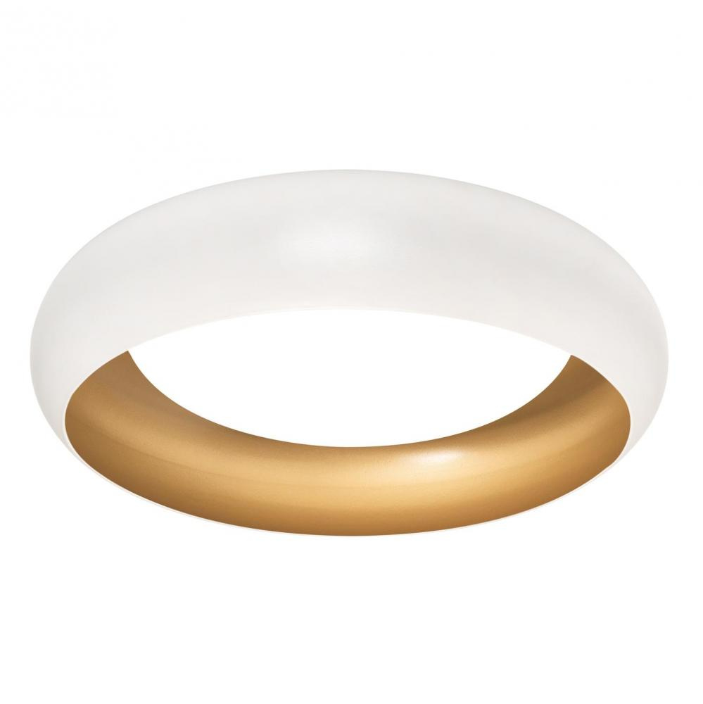 Kayce 15&#39;&#39; Flush Mount LED 26W 120V,5 CCT,WH/GD