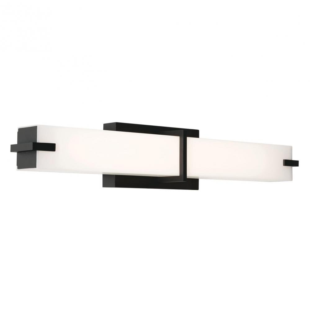 Miller 24&#39;&#39; Vanity LED 17W 120V BK