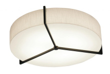AFX Lighting, Inc. (Canada) APF1214LAJUDES-JT - Apex 14'' LED Ceiling - Espresso Finish with Jute Shade