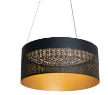 AFX Lighting, Inc. (Canada) ASHP2032L30D1BK - Ash - Pendant - Black Finish - White Acrylic Diffuser