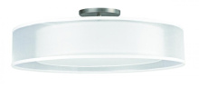 AFX Lighting, Inc. (Canada) CZF2432LAJUDSN-WHWH - Cortez 24'' LED Semi-Flush,120V,AJ CCT,S Nickel
