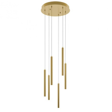 AFX Lighting, Inc. (Canada) ELIP01L30UDSBRND6 - Eli Six Pendant 54W 120-277V SB