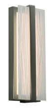 AFX Lighting, Inc. (Canada) GLYS140512L30D1SN - Gallery LED Sconce - Satin Nickel Finish - Clear Shade