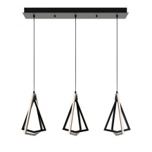 AFX Lighting, Inc. (Canada) GNAP15L30D1BKLNR3 - Gianna Linear Three Pendant 3000K 120V Black