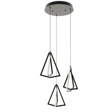 AFX Lighting, Inc. (Canada) GNAP15L30D1BKRND3 - Gianna Three Pendant 3000K 120V Black