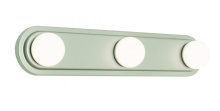 AFX Lighting, Inc. (Canada) HLWV240417L30ENSN - Hollywood 3-Light LED Vanity - Satin Nickel