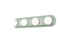 AFX Lighting, Inc. (Canada) HLWV240422L30ENSN - Hollywood 4-Light LED Vanity - Satin Nickel