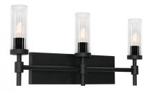 AFX Lighting, Inc. (Canada) HNTV2411MBBK - Huntington 24'' Med Base Vanity,120V,BK