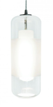 AFX Lighting, Inc. (Canada) HRP1000L30D1SNCL - Hermosa LED Pendant - 3000K - 120V - Satin Nickel - Clear
