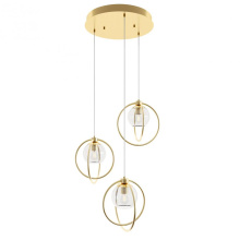 AFX Lighting, Inc. (Canada) JAMP12MBSBRND3 - Jamie Three Mini-Pendant Medium Base120V