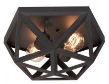 AFX Lighting, Inc. (Canada) KAIF13MBBK - KAI FLUSHMOUNT MEDIUM BASE 120V