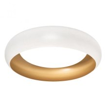 AFX Lighting, Inc. (Canada) KYCF15LAJD1WH - Kayce 15'' Flush Mount LED 26W 120V,5 CCT,WH/GD