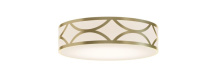 AFX Lighting, Inc. (Canada) LAKF16LAJUDGD-MS - Lake 16'' LED Flush Mount, 30W, 120-277V, GD w/MS