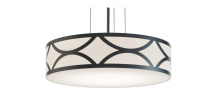 AFX Lighting, Inc. (Canada) LAKP20LAJUDBK - Lake 20'' LED Pendant, 42W, 120-277V, BK
