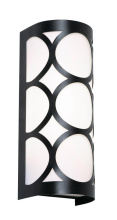 AFX Lighting, Inc. (Canada) LAKS0513LAJUDBK - Lake 13'' LED Sconce, 17W, 120-277V, BK
