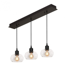 AFX Lighting, Inc. (Canada) LNYP07MBBKLNR3 - Laney 3 Light Linear Pendant MB 120V,BK