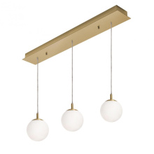 AFX Lighting, Inc. (Canada) LRTP07MBSBLNR3 - Loretto 3 Light Linear Pendant MB 120V,SB