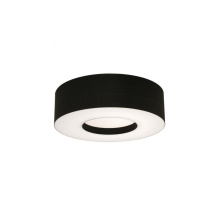 AFX Lighting, Inc. (Canada) MCF1524MB-BK - Montclair 15'' Med Base Flush Mount - BK w/ BK