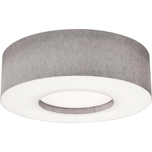 AFX Lighting, Inc. (Canada) MCF3044L5AJUD-GY-MS - Montclair 30'' LED Flush,120-277V,5 CCT,GY,MS