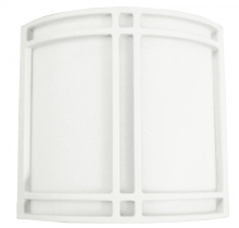 AFX Lighting, Inc. (Canada) RDS11101600L41WH - Radio Wall Sconce - White Finish - White Acrylic Shade