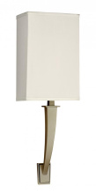 AFX Lighting, Inc. (Canada) SHS061807LAJUDACLN - Sheridan LED Sconce - Champagne Finish - White Linen Shade