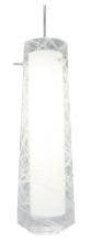 AFX Lighting, Inc. (Canada) SPP1000L40D1SNCL - Spun LED Pendant - 4000K - 120V - Satin Nickel - Clear
