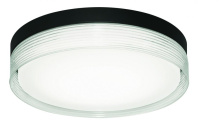 AFX Lighting, Inc. (Canada) TRBF12LAJD1BK - Tribeca 12'' LED Flushmount - 20W 120V - Black