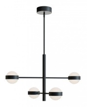 AFX Lighting, Inc. (Canada) VRNP2X4LAJUDBK - Verona 4 Light LED Pendant,120-277V,40W,5 CCT,BK