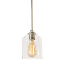 AFX Lighting, Inc. (Canada) WMMP06MBSN - William 6'' Pendant Medium Base SN