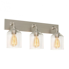 AFX Lighting, Inc. (Canada) WMMV2411MBSN - William 24'' Vanity Medium Base SN