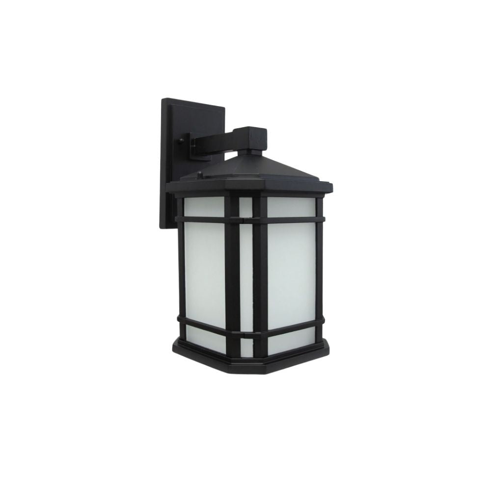 Avista Elm Outdoor Wall Sconce 16&#34; Black