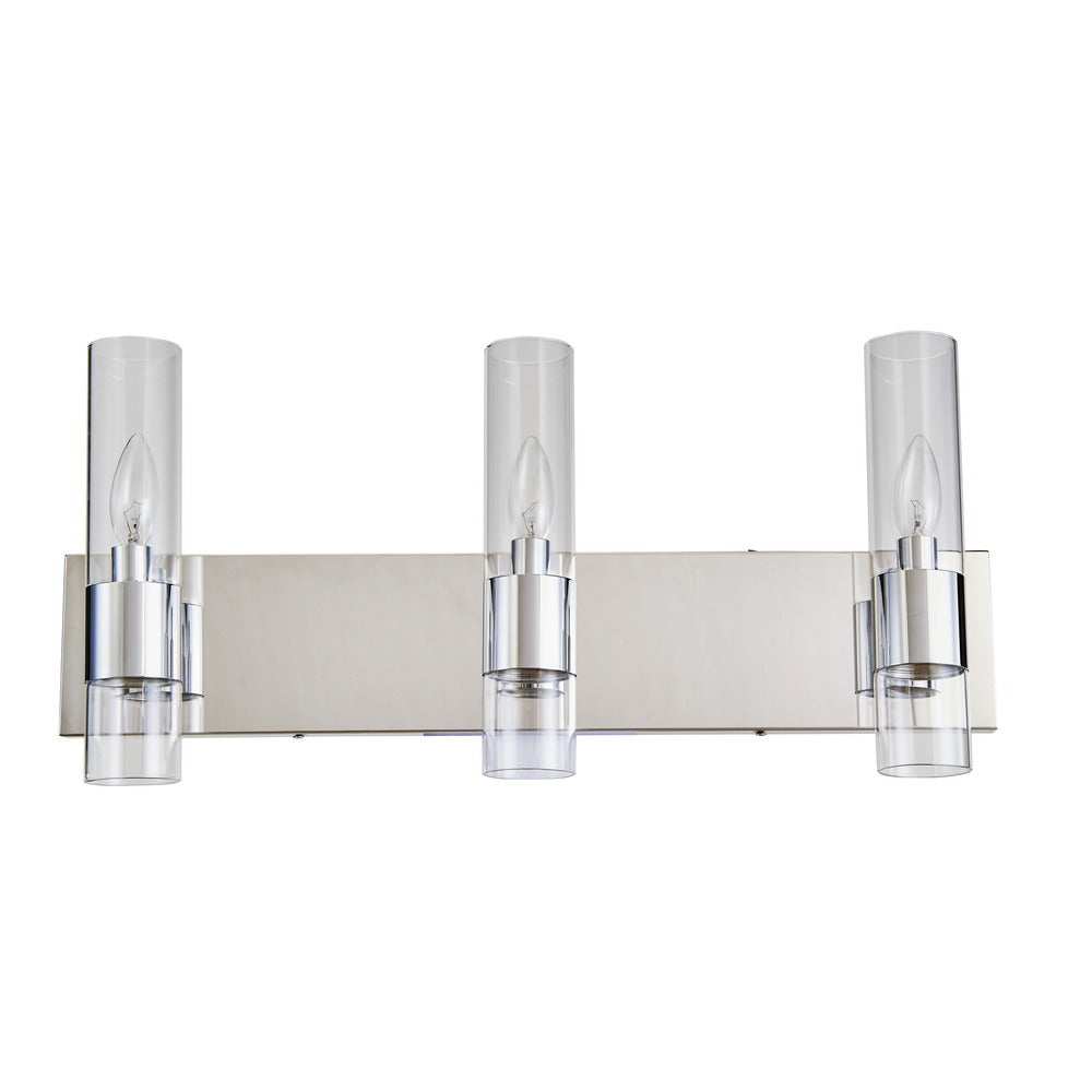 Avista Core 24&#34; 3-Light Vanity Wall Light Chrome