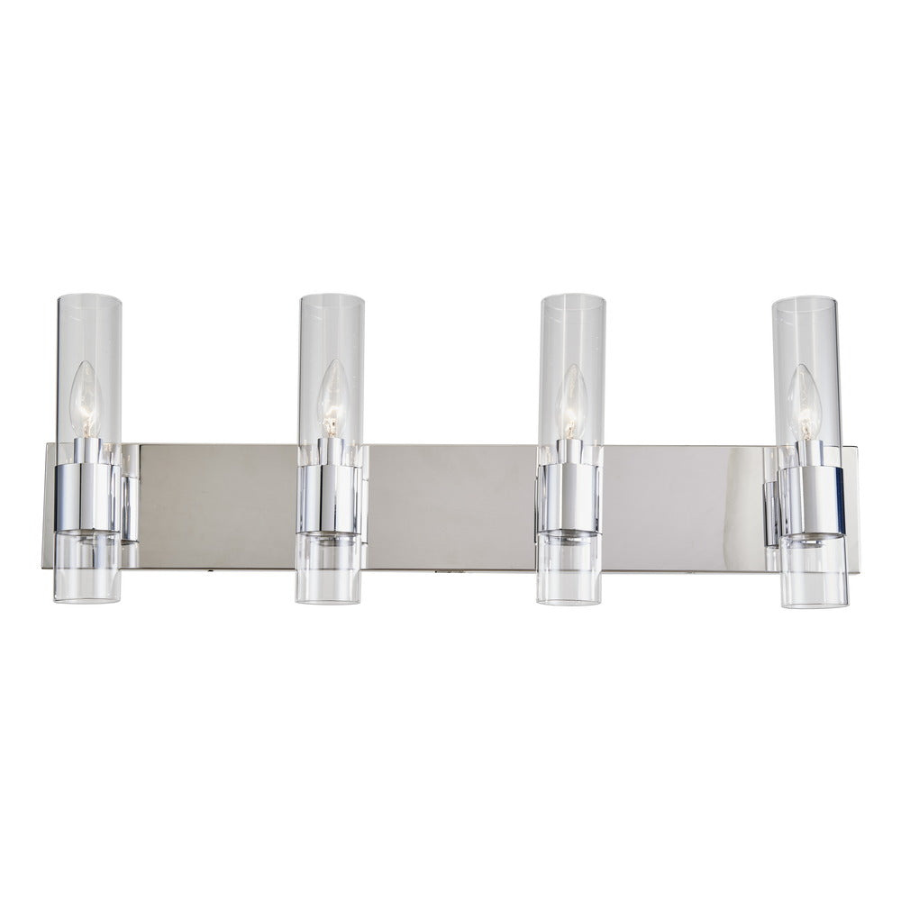 Avista Core 30&#34; 4-Light Vanity Wall Light Chrome