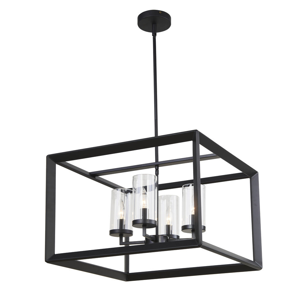 Avista Metro 21&#34; Chandelier Black