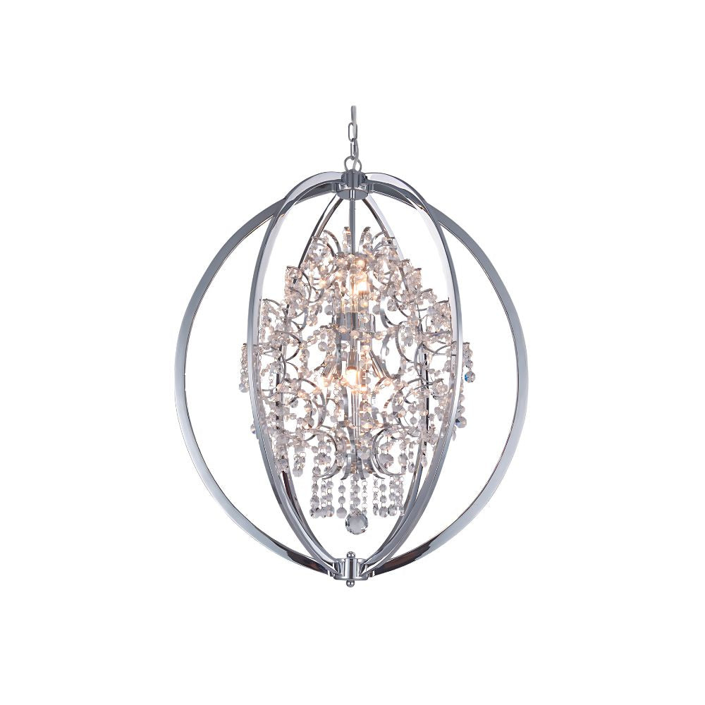 Avista Belair Chandelier 36&#34; Chrome