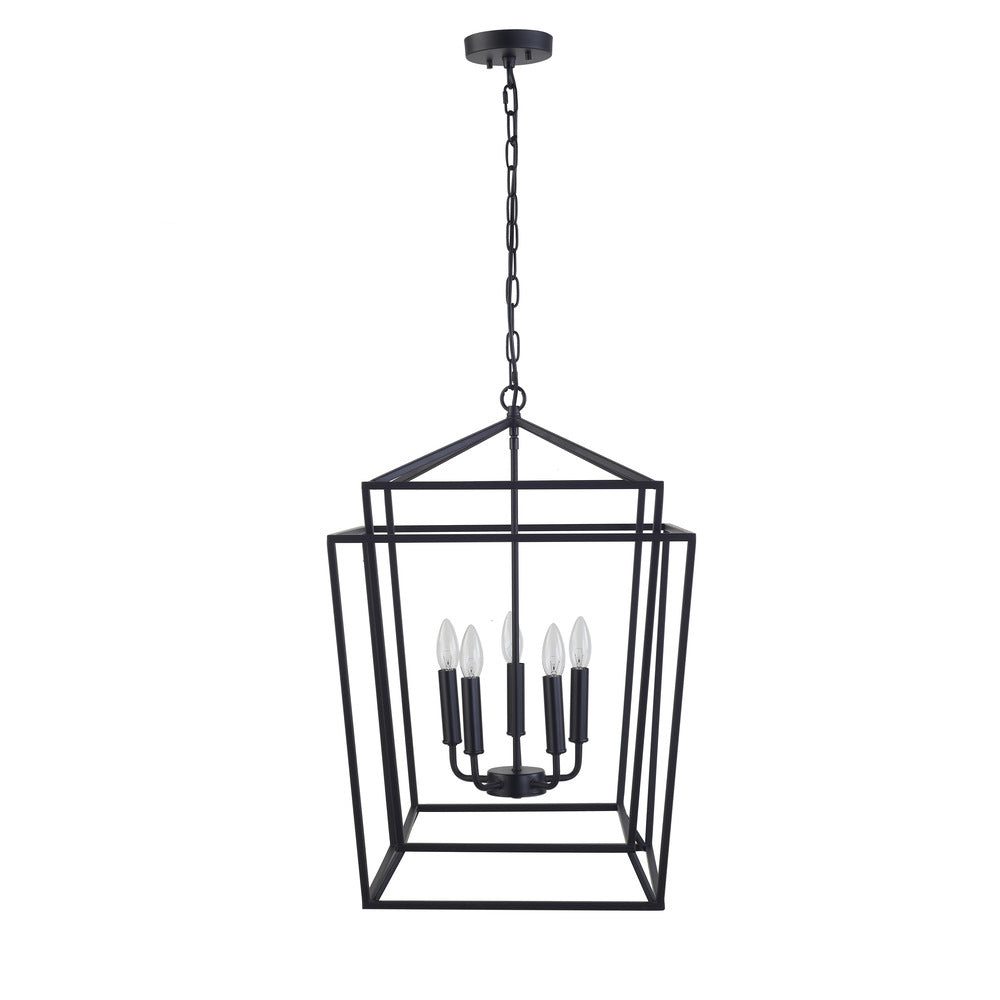 Avista Clarkson 27&#34; Chandelier Black