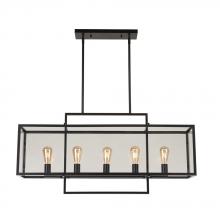 Avista Lighting Inc A5059BK - Avista Parkside 20" 5-Light black Pendent