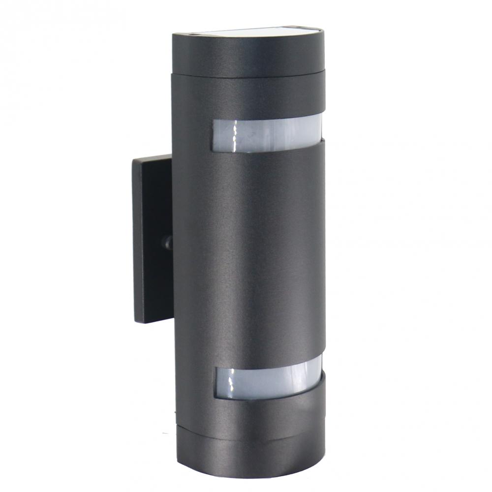 11&#34; Aluminium die casting E26 Outdoor Wall Lighting 2*60W Black