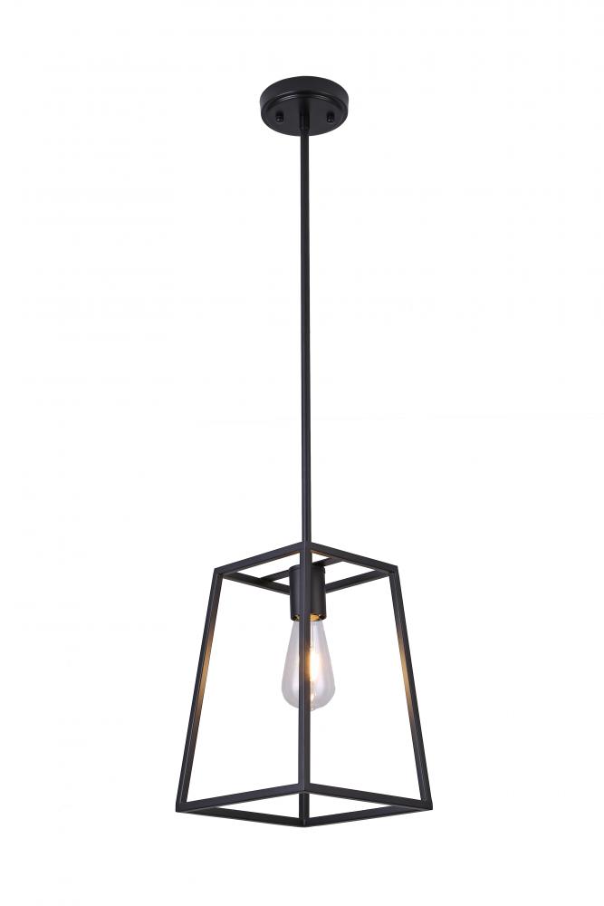 8.5&#34; Mini Pendant in black finish with replaceable socket rings in Black, Chrome and Gold