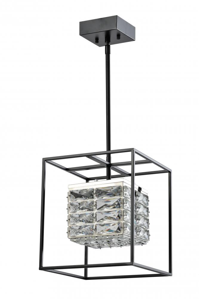 11&#34; 15 W 1000LM Lumens with K9 crystal, Dimmable, 3000K, Size : 11&#34;*11*16&#34;