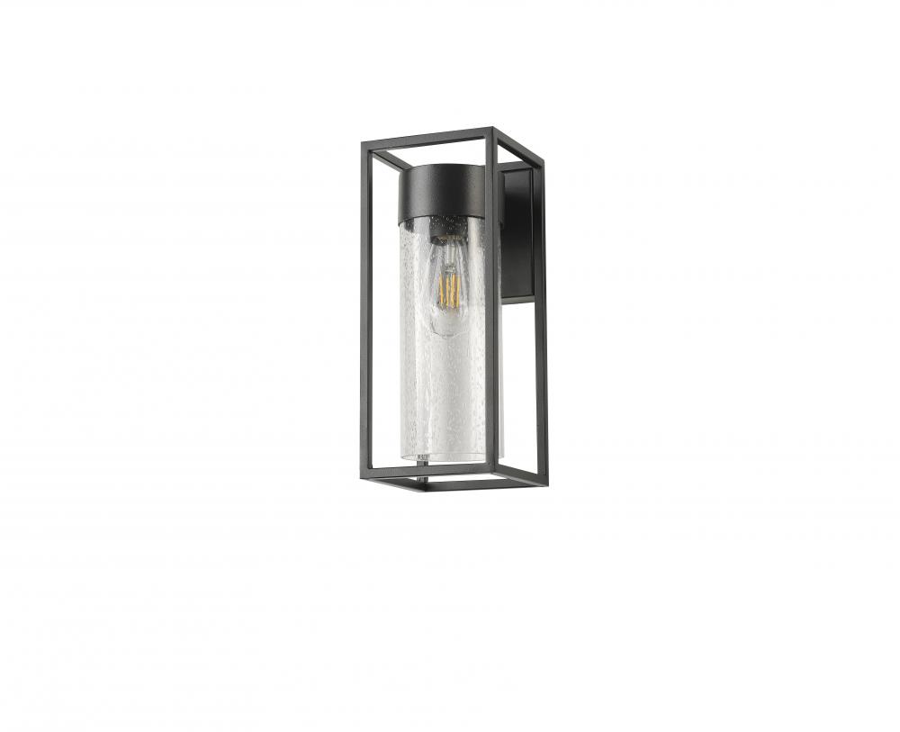 13&#34; Aluminium + Iron Die cast 1x60w Wall light With inner Seeded glass