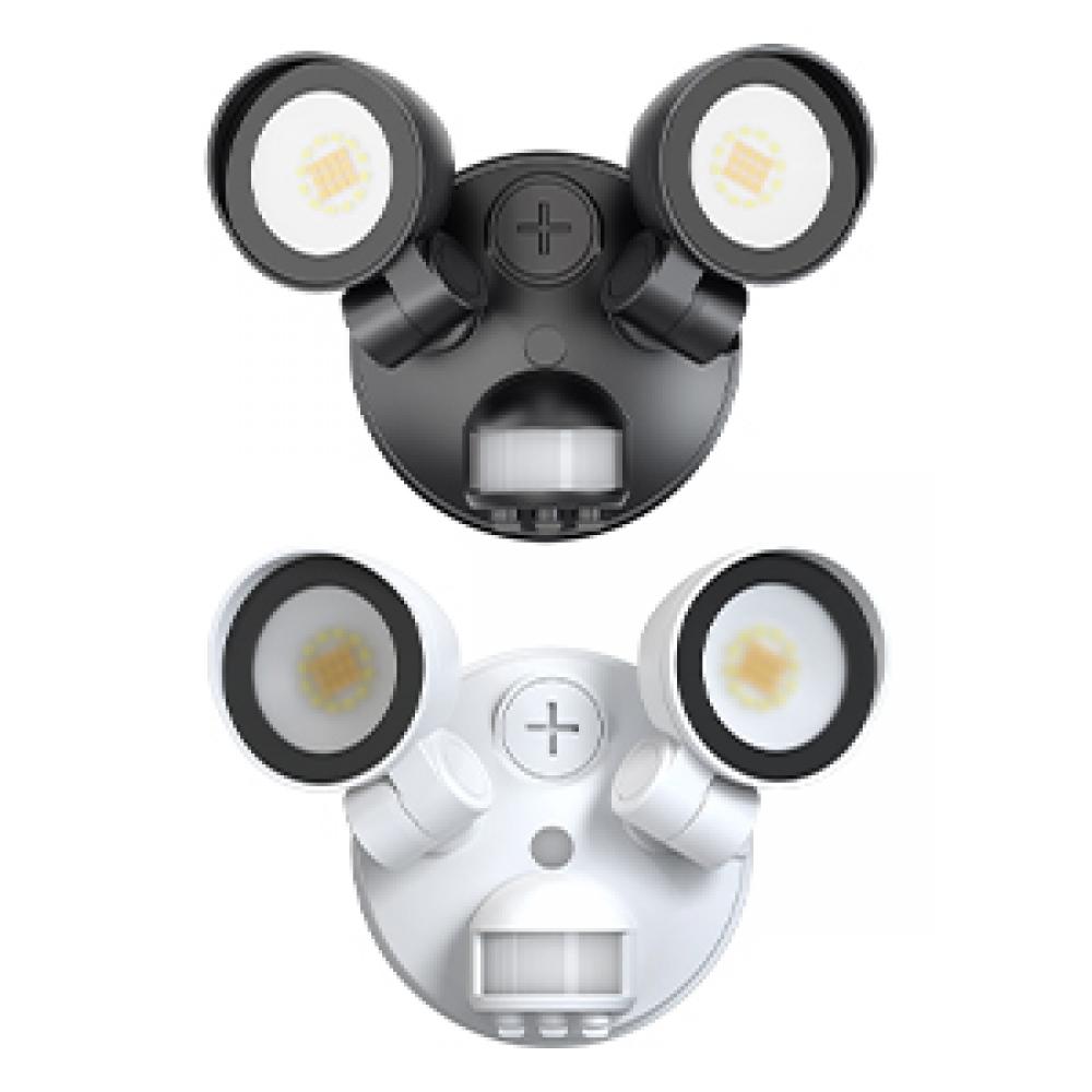 LED SECURITY LIGHT 16/20/24W 1626-2498LM 120V 3000/4000/5000K BLACK