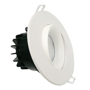 GIMBAL MODULE 12W 120V 3000-2200K 3.5IN 40Â° WHITE ROUND 660lm